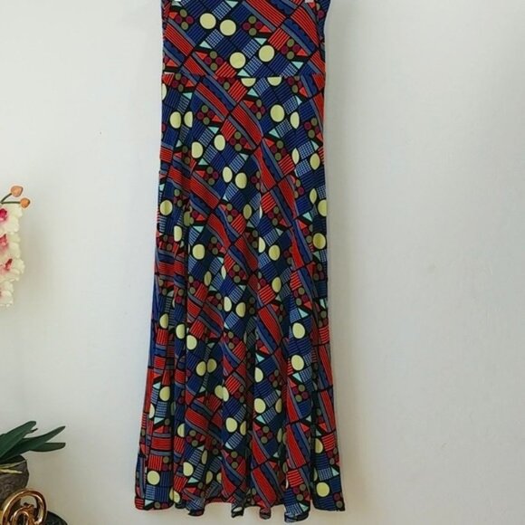 LuLaRoe Maxi geometric print skirt - Picture 1 of 5